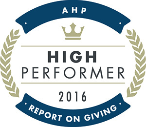 Dignity Health Philanthropy named 2016 top-performing fundraiser.