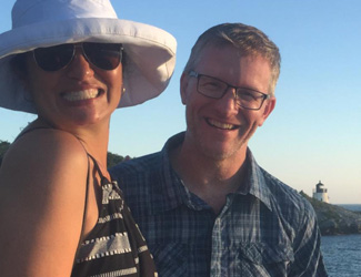 Photo: Michael Siezcka and wife