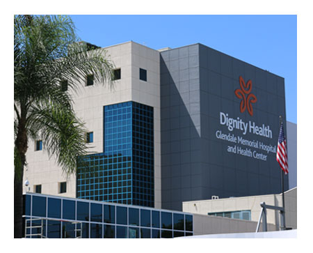 exterior image of Glendale Memorial Hospital