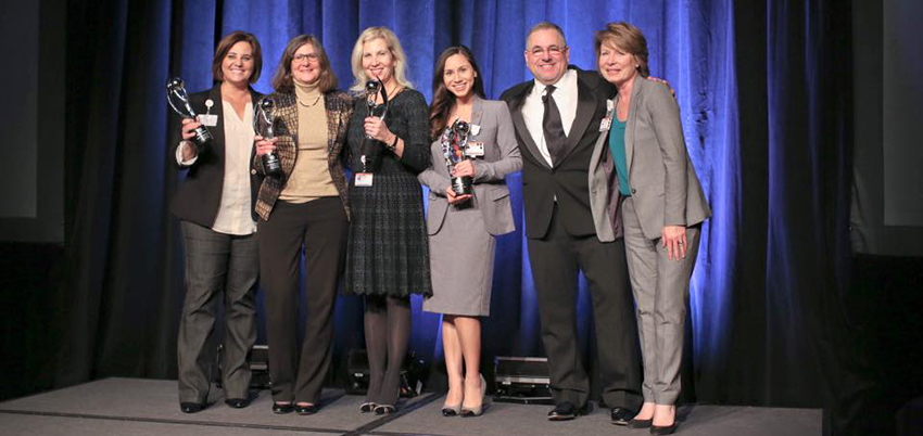 Stephanie Grogan at the Dignity Health Phillies Awards