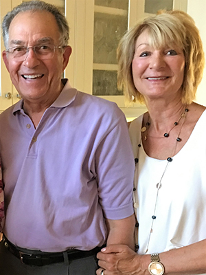 Bob and Star Pepper support NyICU through Mercy Foundation.