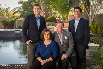 Portrait of the Marreel family