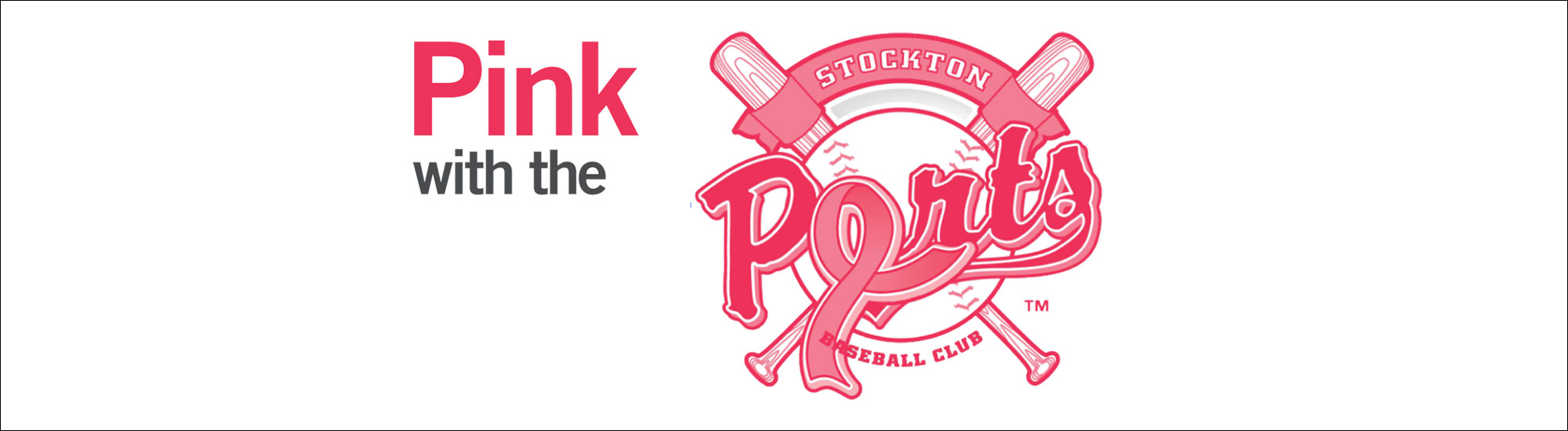 Pink with the Ports Logo Pink with the Ports Logo