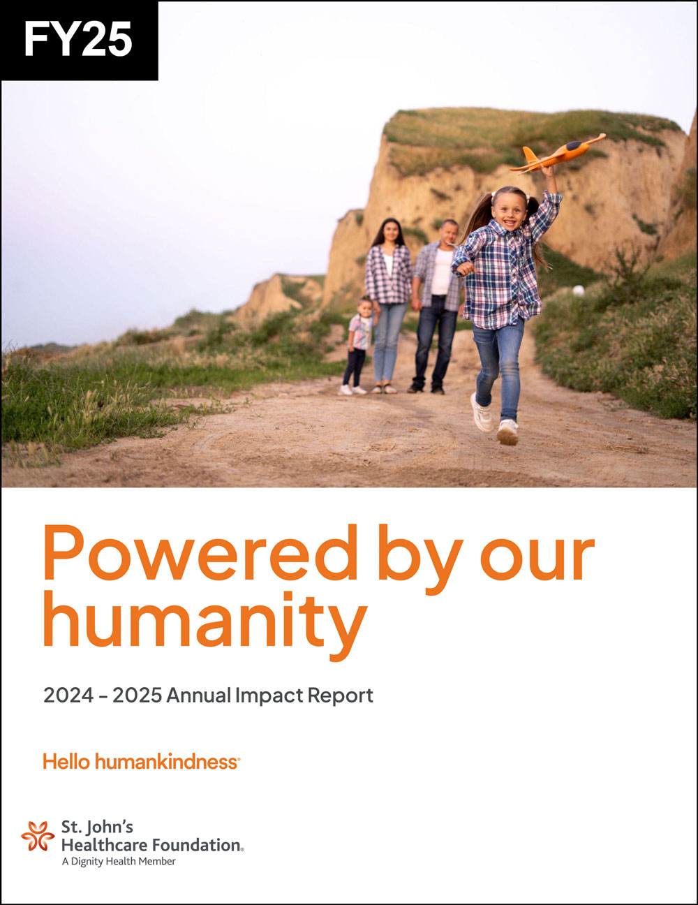 Cover for the Annual Report for FY25